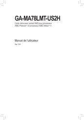 AMD GA-MA78LMT-US2H Manuel De L'utilisateur