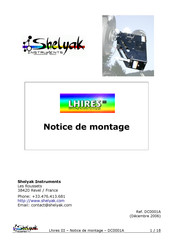 shelyak LHIRES III Notice De Montage