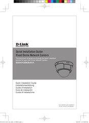 D-Link DCS-6112 Guide D'installation