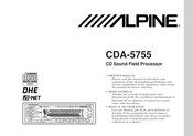 Alpine CDA-5755 Mode D'emploi