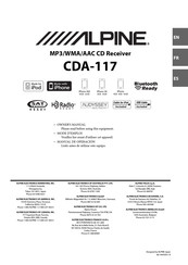 Alpine CDA-117 Mode D'emploi