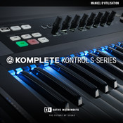 Native Instruments Komplete Kontrol S Série Manuel D'utilisation