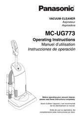 Panasonic MC-UG773 Manuel D'utilisation