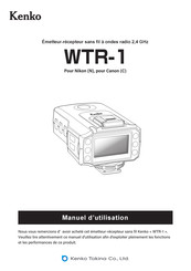 Kenko WTR-1 Manuel D'utilisation