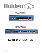 Uniden UCSWITCH5 Guide D'utilisation