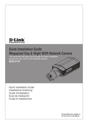 D-Link DCS-3710 Guide D'installation