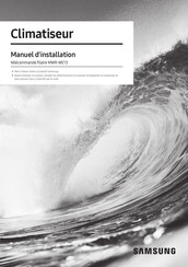 Samsung MWR-WE13 Manuel D'installation