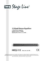 IMG STAGELINE MEQ-115 Mode D'emploi