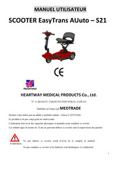 Heartway Medical Products EasyTrans Auto S21 Manuel Utilisateur