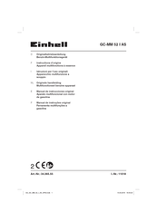 Einhell GC-MM 52 I AS Instructions D'origine