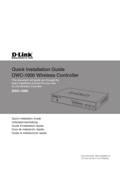 D-Link DWC-1000 Guide D'installation Rapide