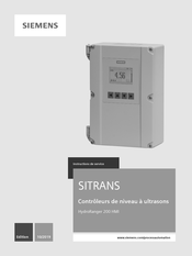 Siemens SITRANS L HydroRanger 200 HMI Instructions De Service