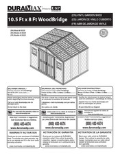 USP DuraMax 10.5x8 WoodBridge II Guide D'instructions