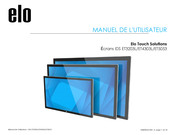 ELO Touch Solutions IDS ET4303L Manuel De L'utilisateur