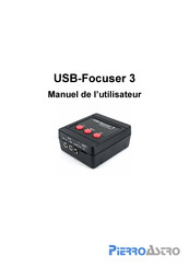 Pierro Astro USB-Focuser 3 Manuel De L'utilisateur