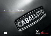 KS Motorcycles Fantic CABALLERO Manuel D'utilisation