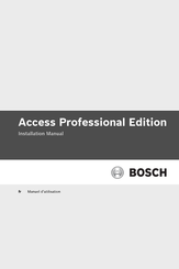 Bosch Access Professional Edition AMC2 4W avec AMC2 4W-EXT Manuel D'utilisation