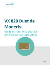 Moneris VX 820 Duet Guide De Référence