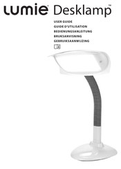 Lumie Desklamp 100-240Vac Guide D'utilisation