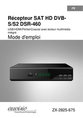 auvisio DSR-460 Mode D'emploi