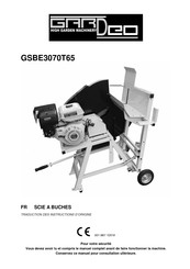 Gardeo GSBE3070T65 Traduction Des Instructions D'origine
