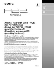 Sony H22 PlayStation 2 Guide D'installation