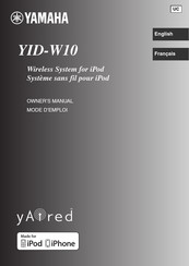 Yamaha YID-W10 Mode D'emploi
