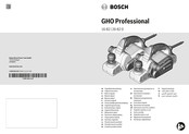 Bosch GHO 16-82 Professional Notice Originale