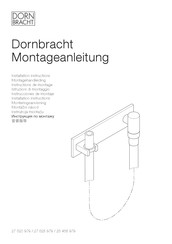 Dornbracht 36515979-00 Instructions De Montage