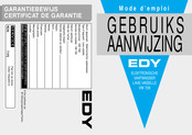 Edy VW 708 Mode D'emploi