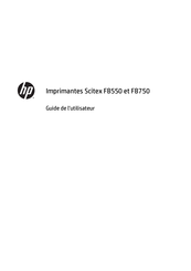 HP Scitex FB750 Guide De L'utilisateur