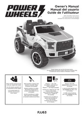 Power Wheels FJJ63 Guide De L'utilisateur