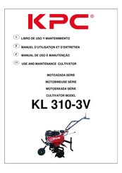 KPC KL 310-3V Séries Manuel D'utilisation Et D'entretien