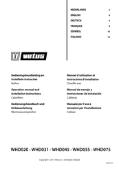 Vetus WHD045 Manuel D'utilisation Et Instructions D'installation