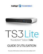 CalDigit THUNDERBOLT Station 3 Lite Guide D'utilisation