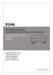 D-Link DCS-6513 Guide D'installation