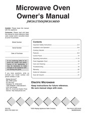 Maytag Appliances Sales JMC8127DD Guide De L'utilisateur