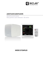 Ecler essentials eMOTUS5P Mode D'emploi