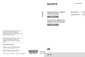Sony NEX-5N Mode D'emploi
