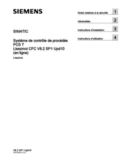 Siemens SIMATIC PCS 7 Instructions D'installation