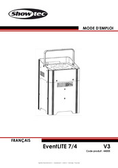 SHOWTEC EventLITE 7/4 Mode D'emploi