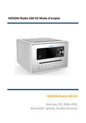 Noxon NOXON iRadio 500 CD Mode D'emploi