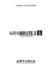 Arturia MiniBrute 2S Manuel Utilisateur