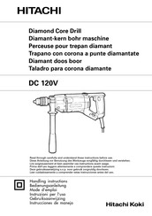 Hitachi Koki DC 120V Mode D'emploi