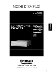 Yamaha CRW-F1 Mode D'emploi