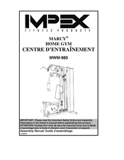 Impex Marcy MWM-983 Guide D'assemblage