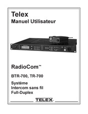 Telex RadioCom BTR-700 Manuel Utilisateur