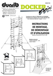 CDH Duarib DOCKER mini Instructions De Montage