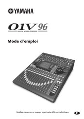Yamaha O1V96 Mode D'emploi