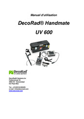 DecoRad Handmate UV 600 Manuel D'utilisation